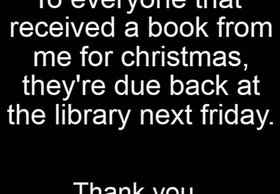 IT’S THE THOUGHT THAT COUNTS